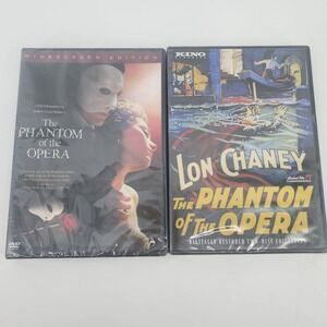 Phantom of the Opera DVD Lot Lon Chaney Kino Classics 2004 Joel Schumacher NEW